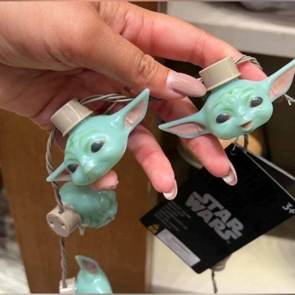 Star Wars Grogu Necklace Lights